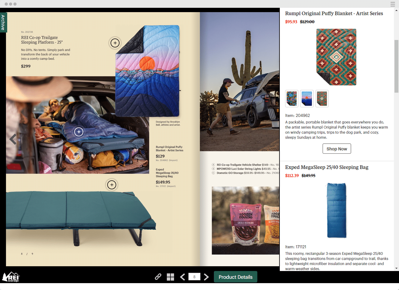 REI Touchpoint Digital Catalog